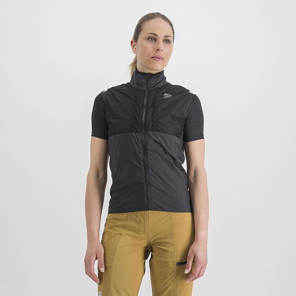 Gilet Ciclismo Donna Giara Layer Vest Nero