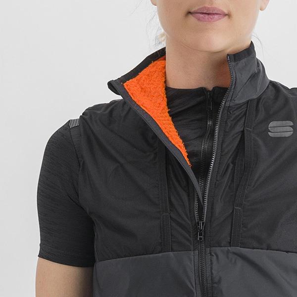 Gilet Ciclismo Donna Giara Layer Vest Nero