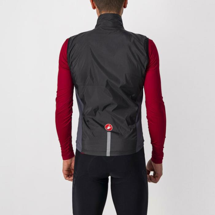 Gilet Ciclismo Squadra Stretch Vest Black/Dark Grey