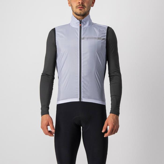 Gilet Ciclismo Squadra Stretch Vest Light Black/Dark Grey