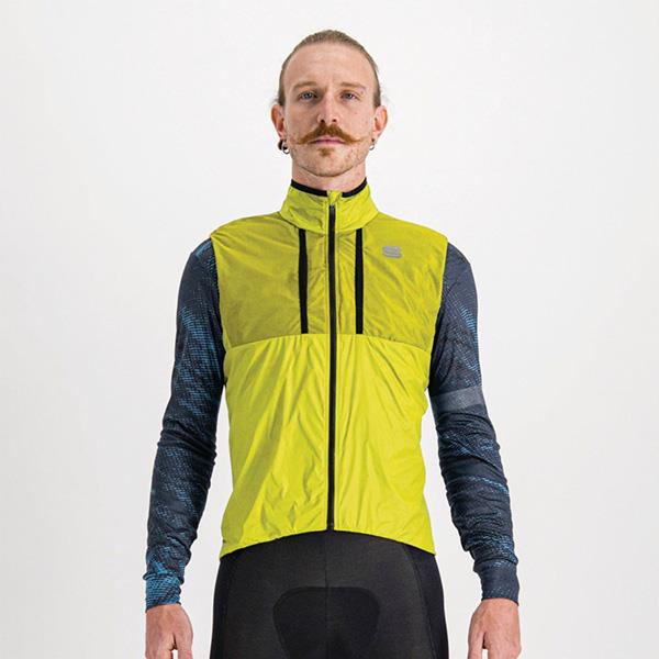 Gilet Ciclismo Uomo Giara Layer Vest Cedro