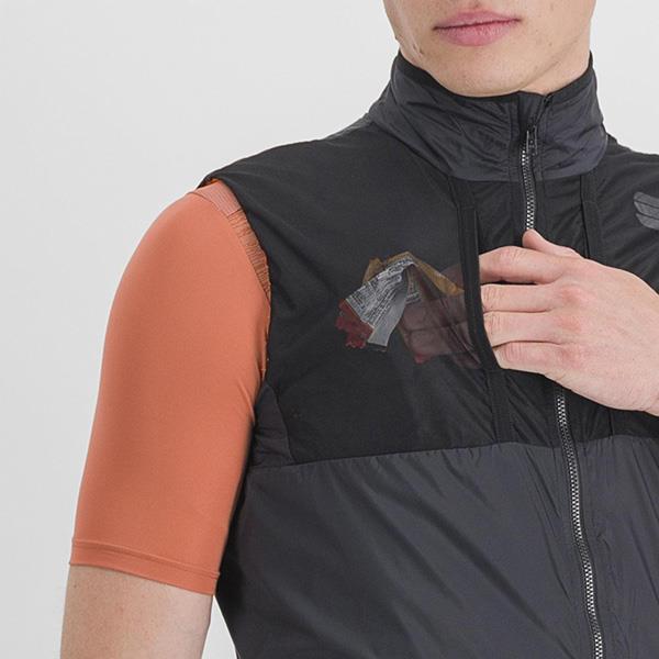 Gilet Ciclismo Uomo Giara Layer Vest Nero