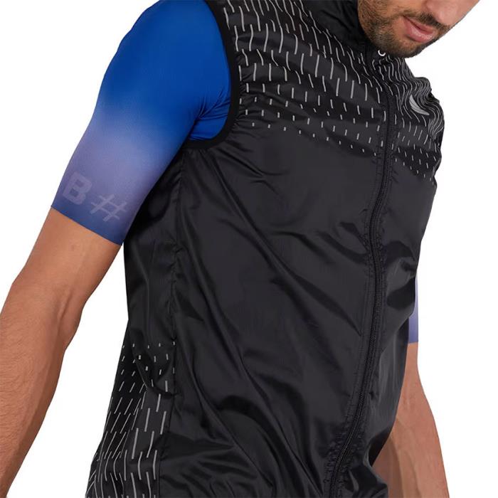 Gilet Ciclismo Reflex Vest Black