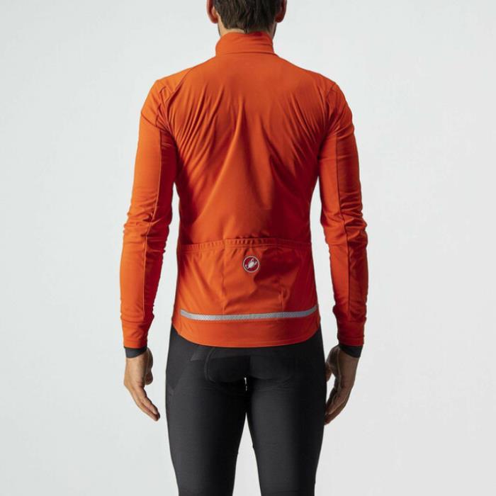Giacca Ciclismo Go Jacket Fiery Red/Silver Gray
