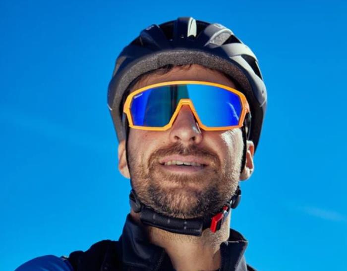 Occhiali ciclismo Gravel Mirror Demon Black/Gold