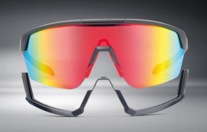 Occhiali ciclismo Gravel Mirror Demon Black/Gold