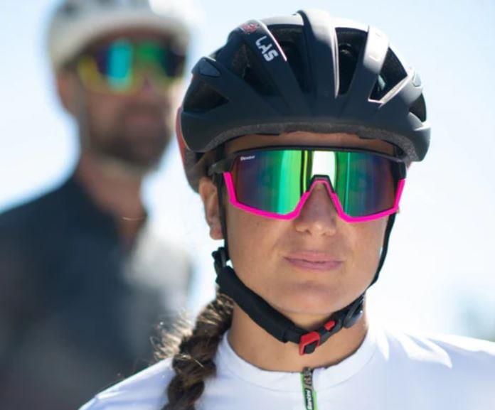 Occhiali ciclismo Gravel Mirror Demon White/ Purple