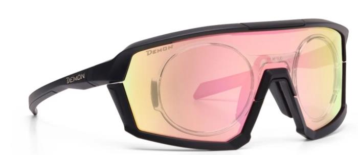 Occhiali ciclismo Gravel Mirror Demon Black/Gold