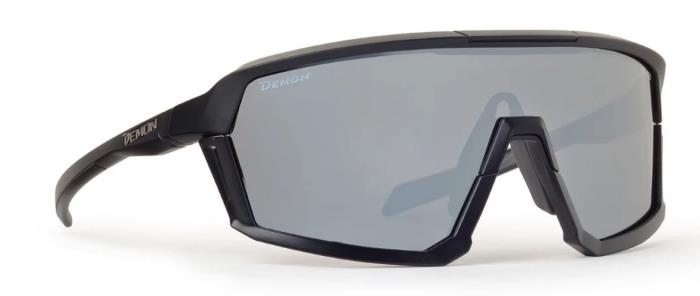 Occhiali ciclismo Gravel Mirror Demon Black Silver