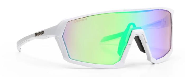 Occhiali ciclismo Gravel Mirror Demon White/ Purple