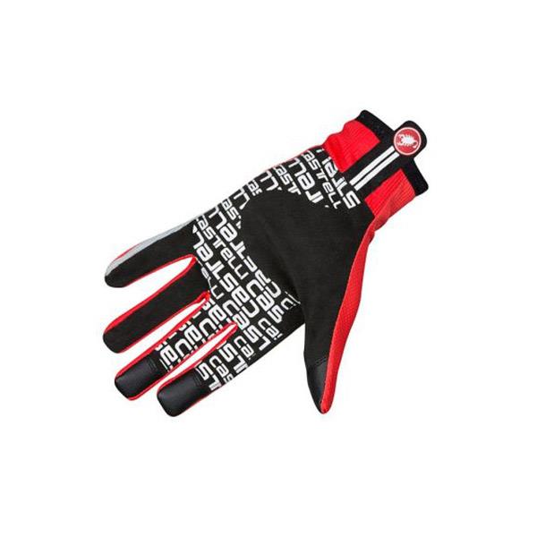 Guanti ciclismo Scalda Glove Black/Red - taglia 2XL