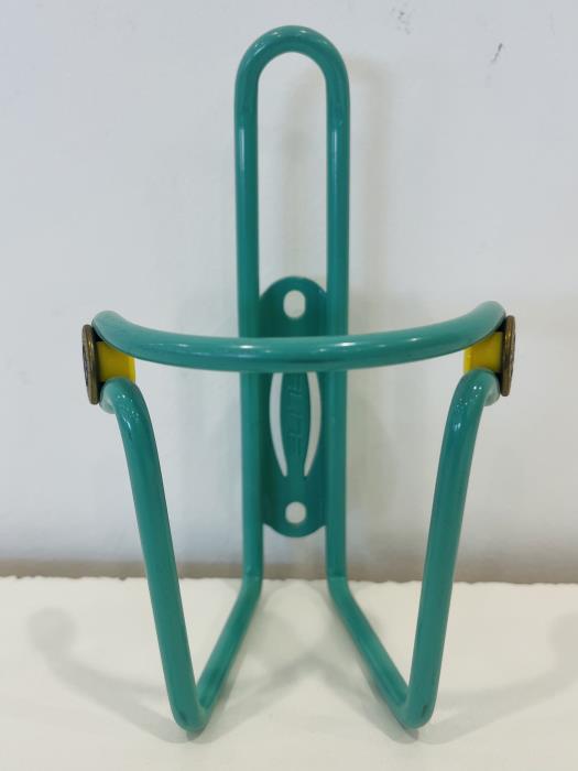 Porta borraccia bottle cage corsa road Elite Celeste Bianchi