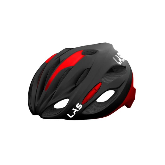 Casco bici Las Cobalto Matt Black/Red - taglia S/M