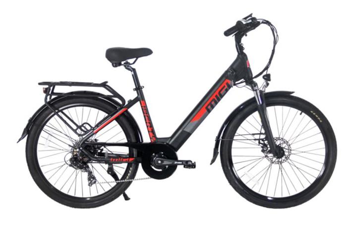 E-Bike Liberty 28 Nero/Rosso