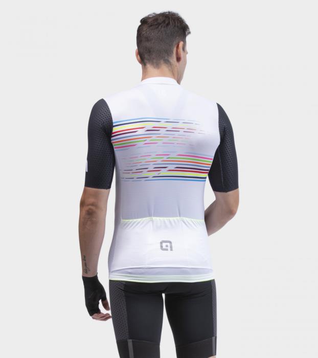 Maglia ciclismo uomo PR-S Logo White