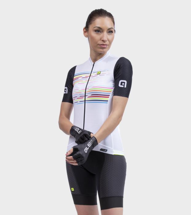 Maglia ciclismo Pr-S Logo Black/Multicolor