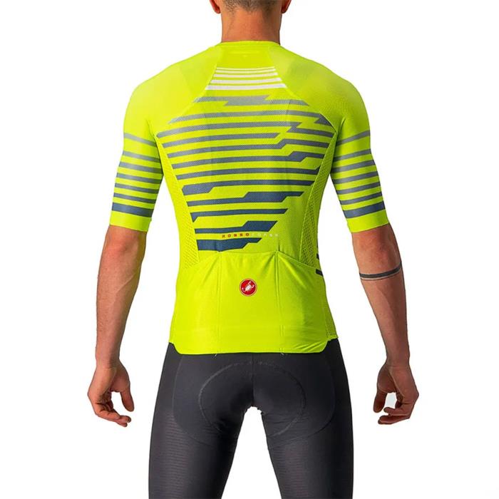 Maglia ciclismo Climber's 3.0 SL JRS Lime Green/Electric Blue
