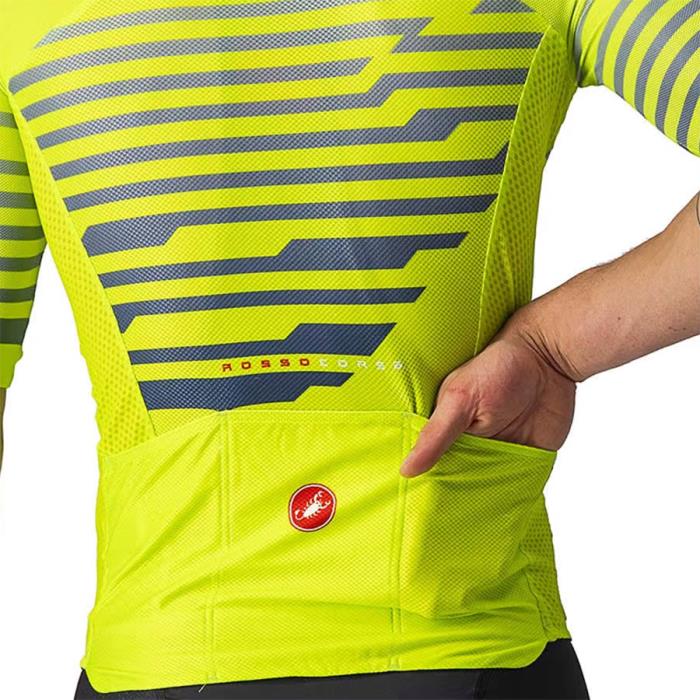 Maglia ciclismo Climber's 3.0 SL JRS Lime Green/Electric Blue