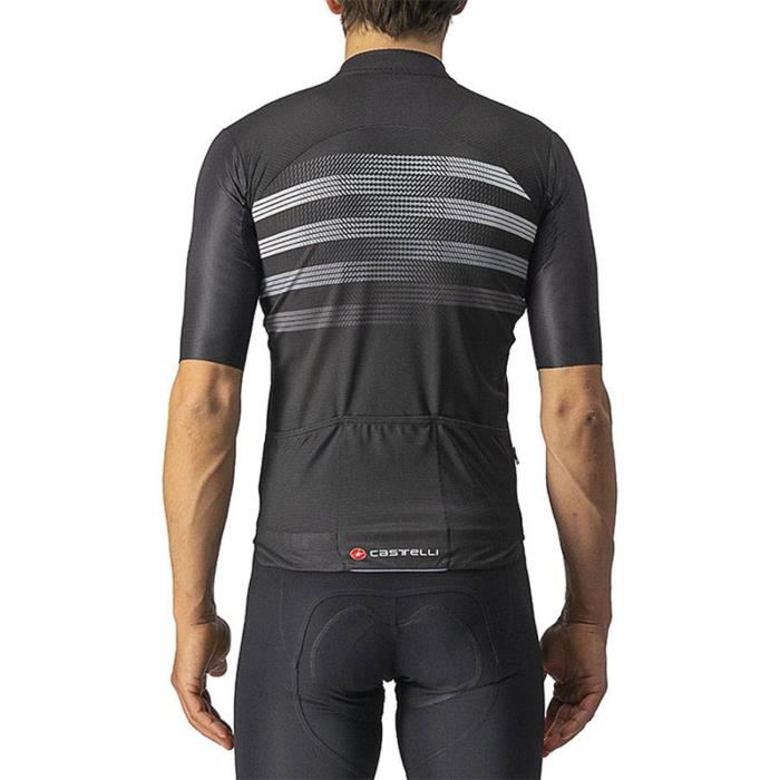 Maglia ciclismo Endurance Pro Jersey Light Black/White/Grey