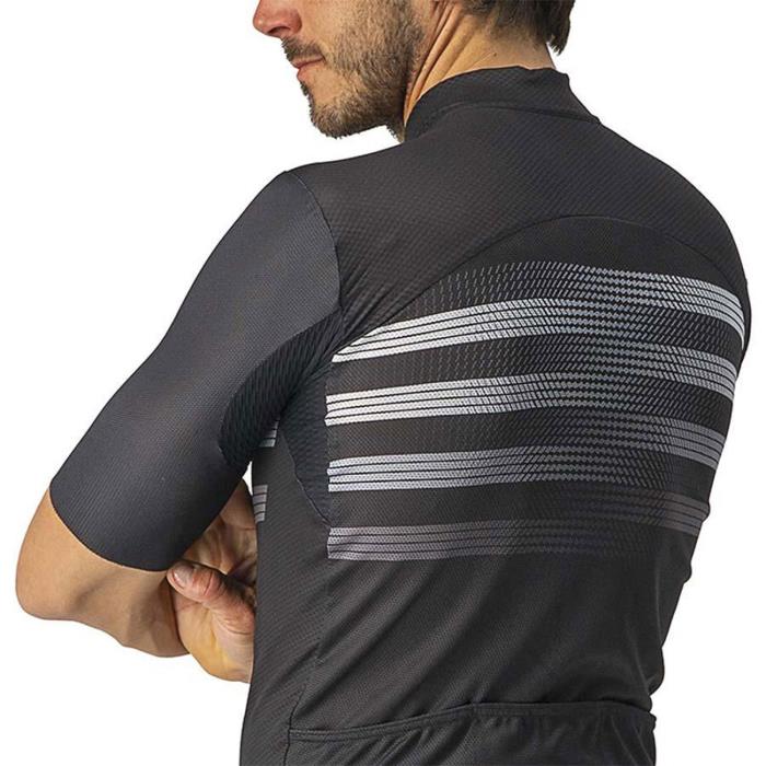 Maglia ciclismo Endurance Pro Jersey Light Black/White/Grey