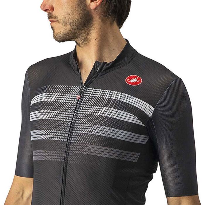 Maglia ciclismo Endurance Pro Jersey Light Black/White/Grey