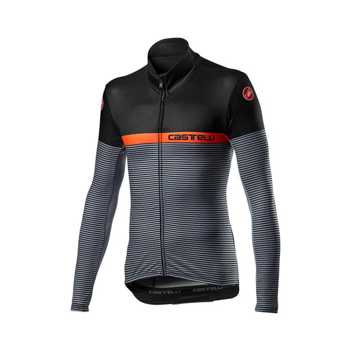 Maglia ciclismo Marinaio Jersey Black/Grey/Orange - taglia M