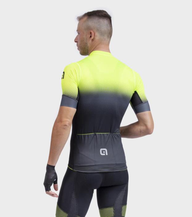 Maglia ciclismo PR-S Gradient Giallo Fluo