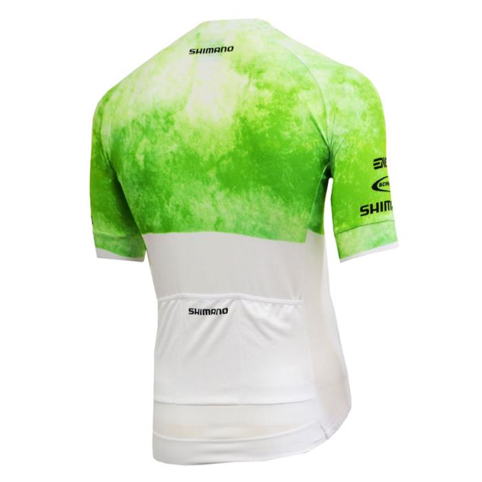 Maglia ciclismo Shimano CFR replica ss Jersey White/Green