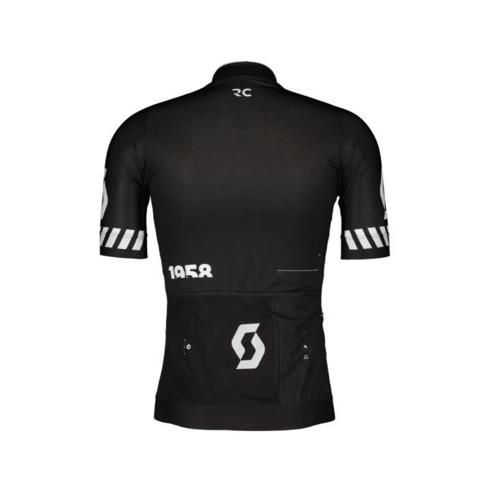 Maglia Ciclismo Uomo RC PRO Black/White | Maniche Corte