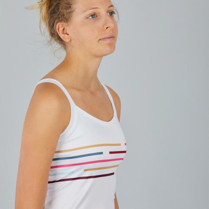 Canotta Ciclismo Velodrome W Top White