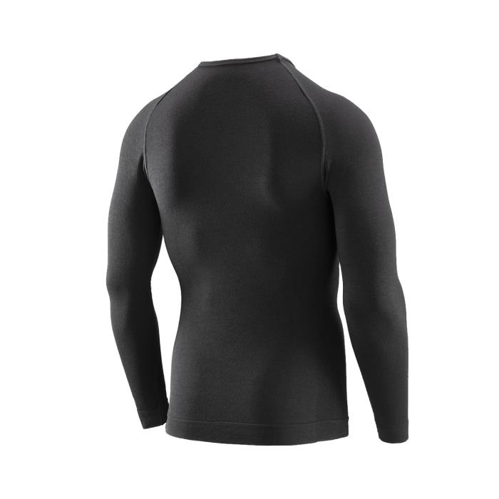 Maglia ciclismo Merino Tech Black