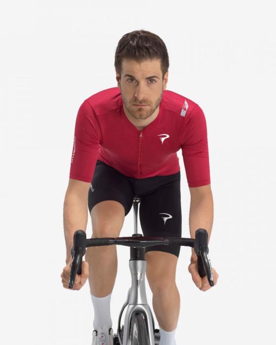Maglia Ciclismo Pinarello F7 Jersey Burgundi