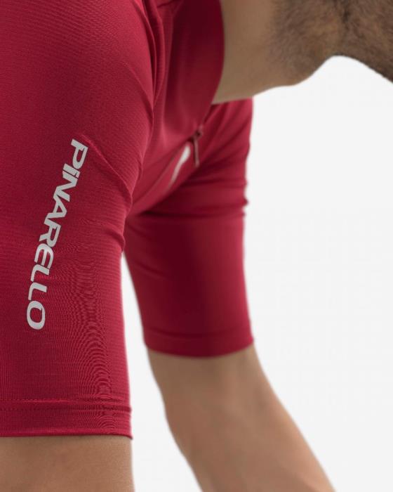 Maglia Ciclismo Pinarello F7 Jersey Burgundi