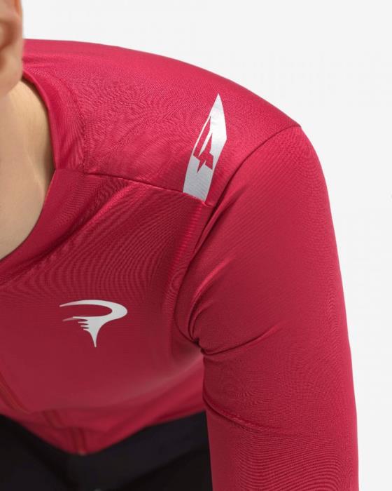 Maglia Ciclismo Pinarello F7 Jersey Burgundi