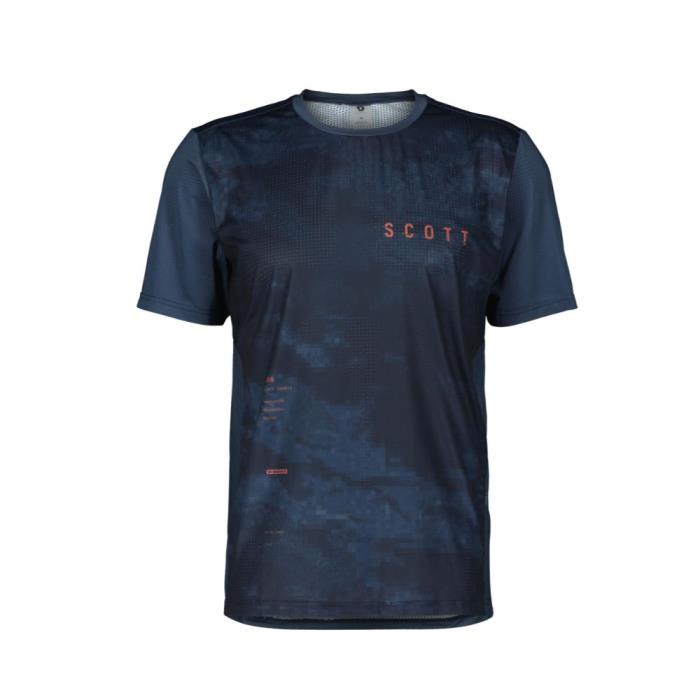 Maglietta Uomo Trail Vertic Dark Blue/Metal Blue