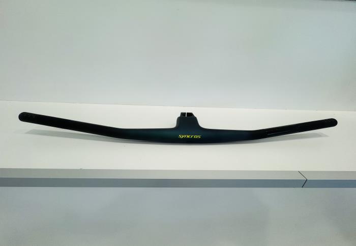 Manubrio Mtb Cockpit Integrato Syncros Fraiser IC SL XC Verde 60mm Angle -12°