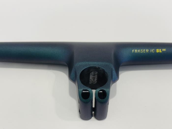 Manubrio Mtb Cockpit Integrato Syncros Fraiser IC SL XC Verde 60mm Angle -12°