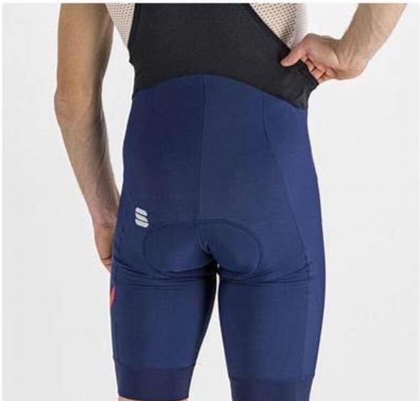 Salopette ciclismo Fiandre NoRain 2 Bibshort Blu