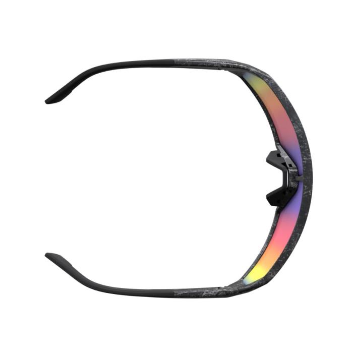 Occhiali Ciclismo Pro Shield | Marble Black / Teal Chrome