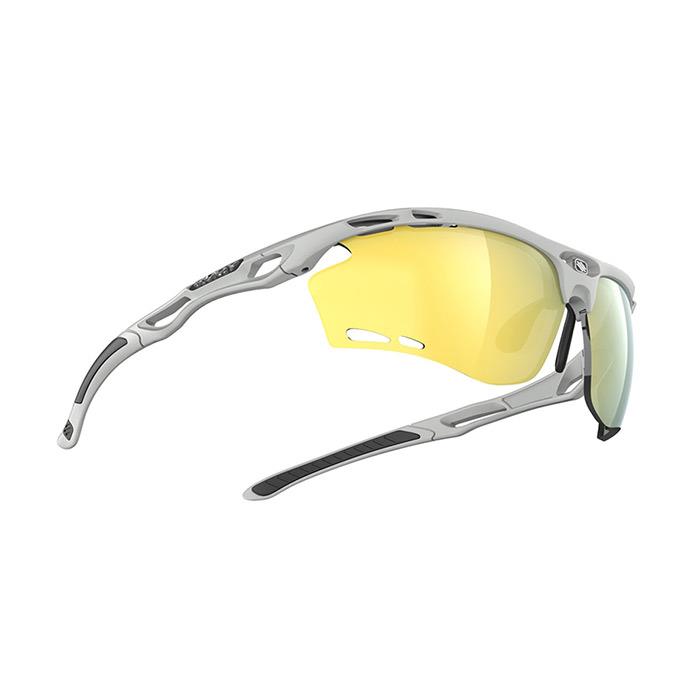 Occhiali ciclismo Propulse Light Grey M. - MLS Yellow