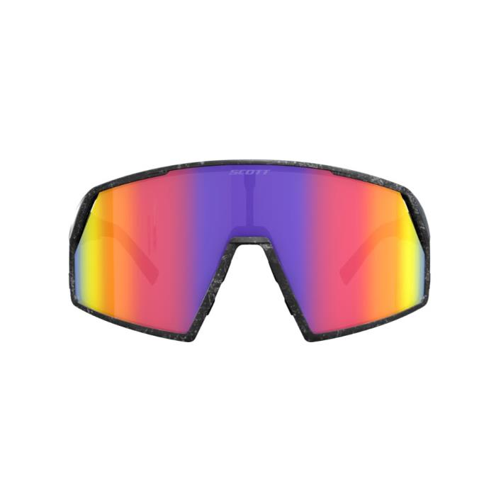 Occhiali Ciclismo Pro Shield | Marble Black / Teal Chrome