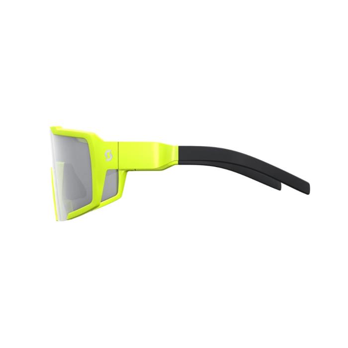 Occhiali Ciclismo Shield Compact LS | Yellow Matt / Grey Light Sensitive