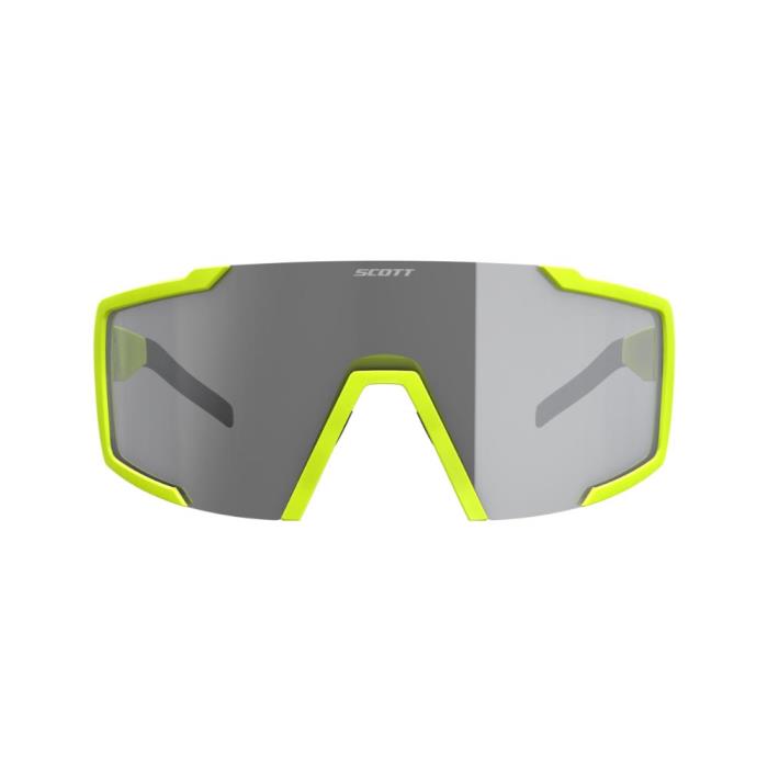 Occhiali Ciclismo Shield Compact LS | Yellow Matt / Grey Light Sensitive