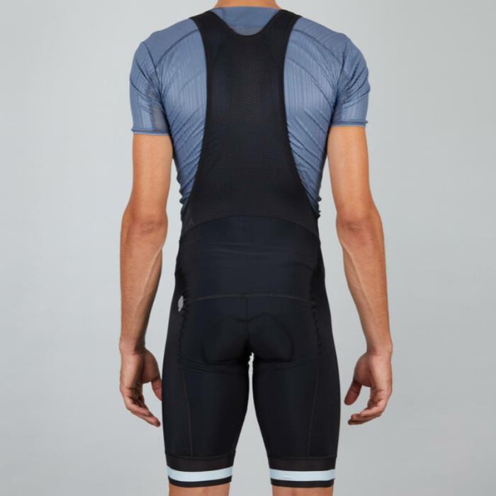 Salopette ciclismo BFT Classic Bibshort Black/White