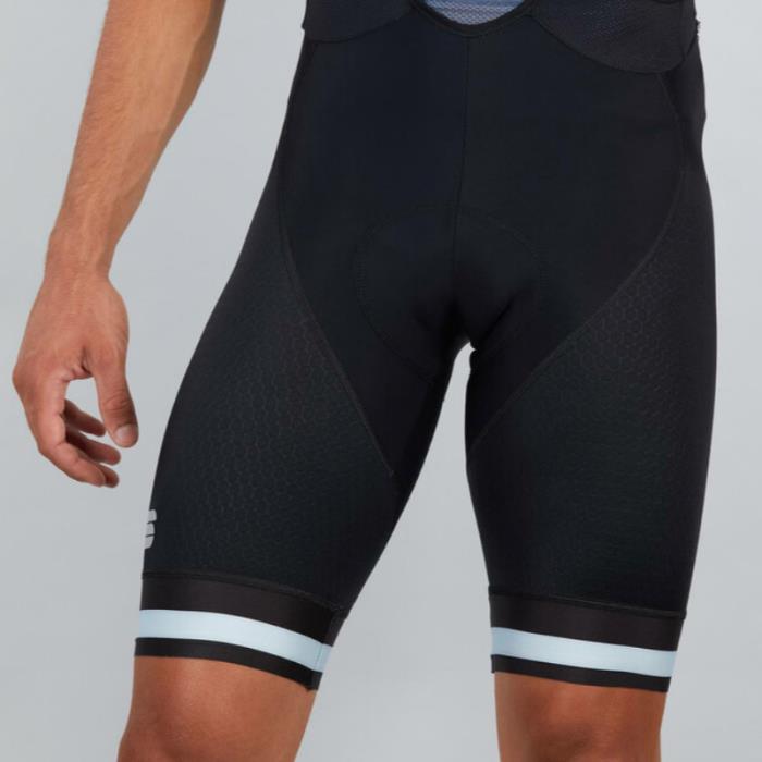 Salopette ciclismo BFT Classic Bibshort Black/White