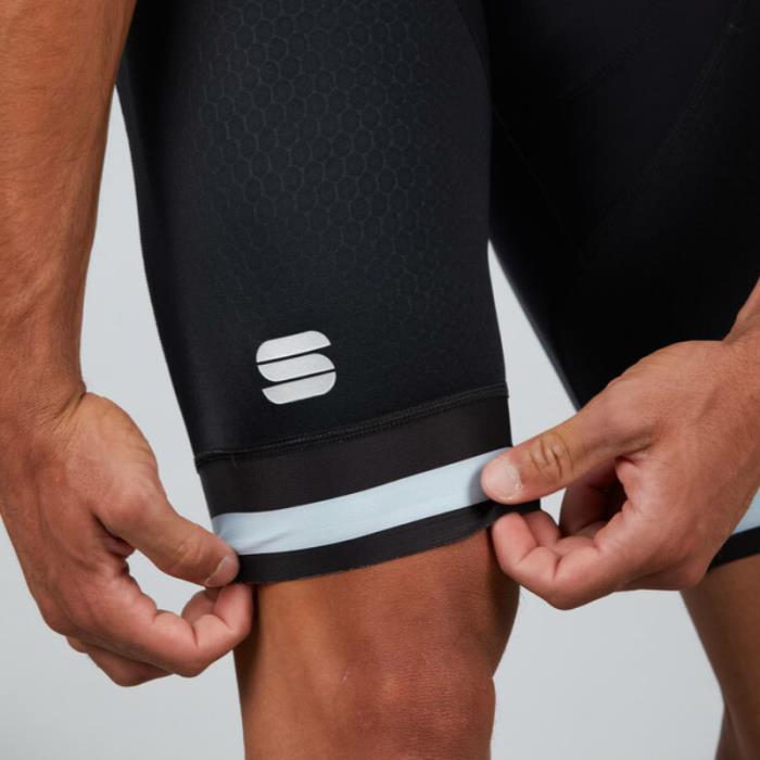 Salopette ciclismo BFT Classic Bibshort Black/White