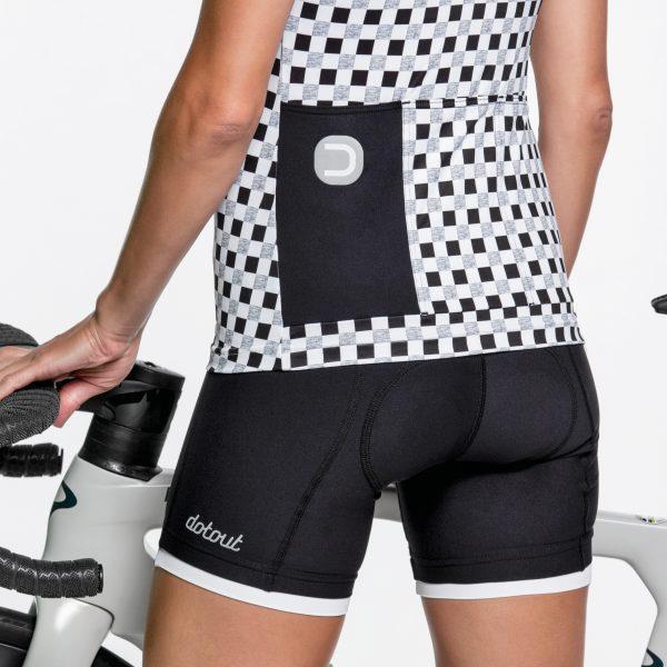 Pantaloncini ciclismo Instinct W Short (Dot Pro W) White