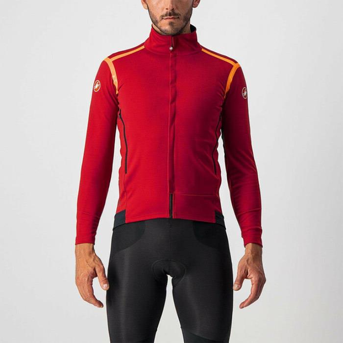 Giacca Invernale Ciclismo Perfetto Ros Long Sleeve Pro Red/Brilliant Orange