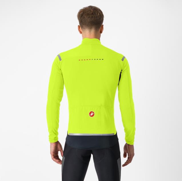 Giacca Ciclismo Uomo Perfetto Ros 2 Urban Yellow Fluo JKT 