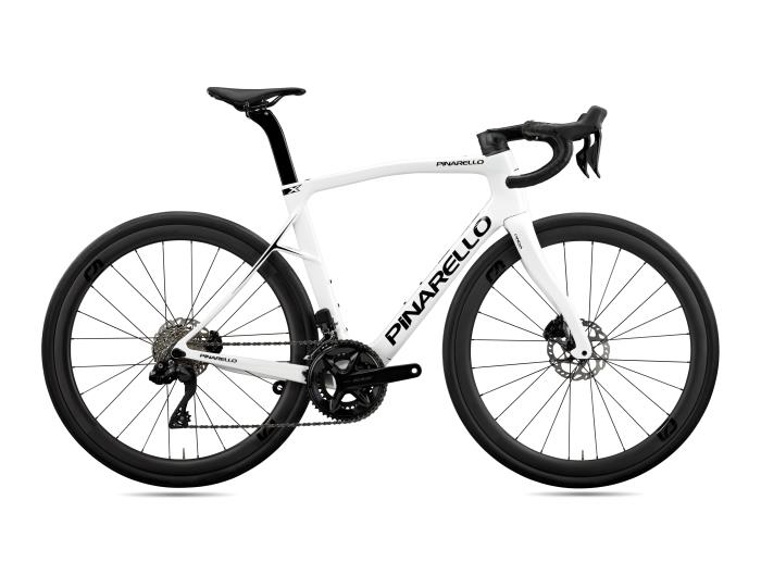 Bici Corsa Pinarello X5 Xolo White ruote Most UltraFast 40 mm